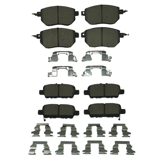 KPP13250 Bremex Front and Rear Ceramic Brake Pad Kit Bremex Canada