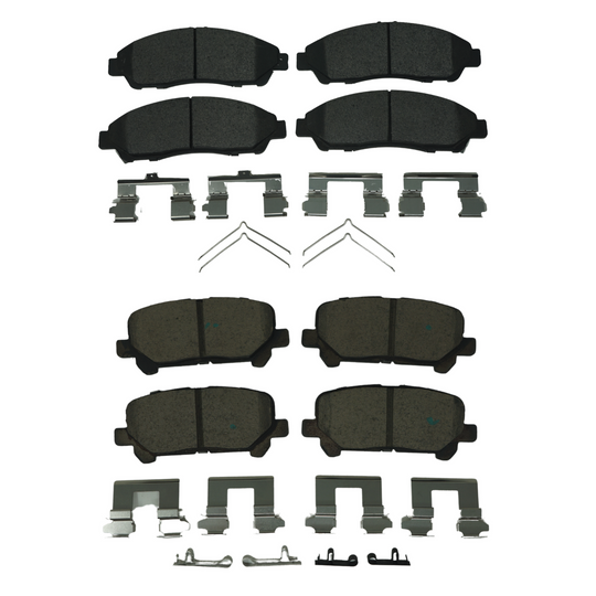 KPP13290 Bremex Front and Rear Ceramic Brake Pad Kit Bremex Canada