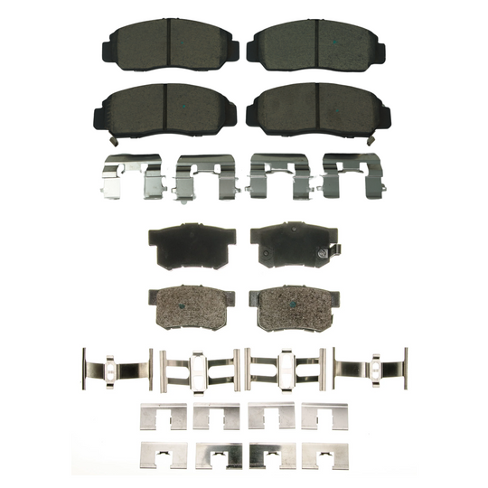 KPP13340 Bremex Front and Rear Ceramic Brake Pad Kit Bremex Canada