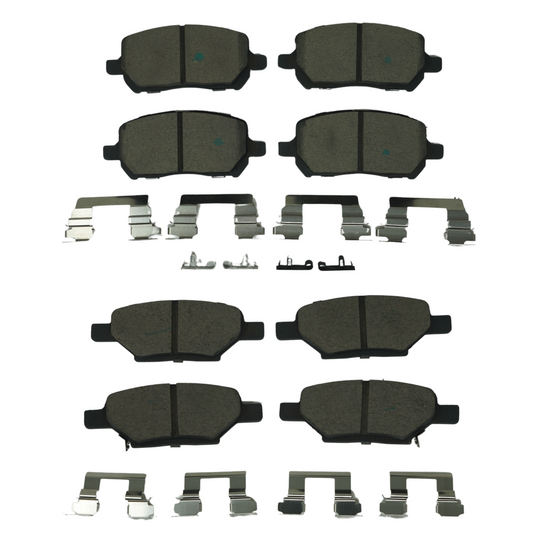 KPP13380 Bremex Front and Rear Ceramic Brake Pad Kit Bremex Canada