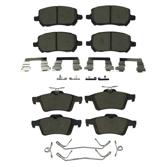 KPP13460 Bremex Front and Rear Ceramic Brake Pad Kit Bremex Canada