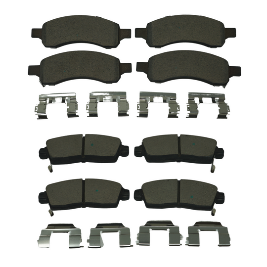 KPP13480 Bremex Front and Rear Ceramic Brake Pad Kit Bremex Canada