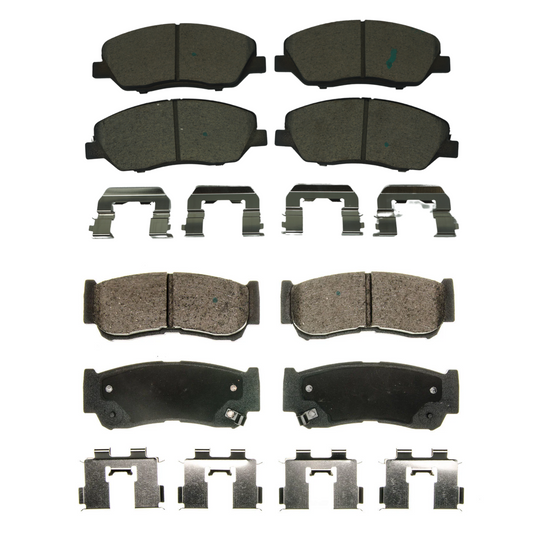 KPP13500 Bremex Front and Rear Ceramic Brake Pad Kit Bremex Canada