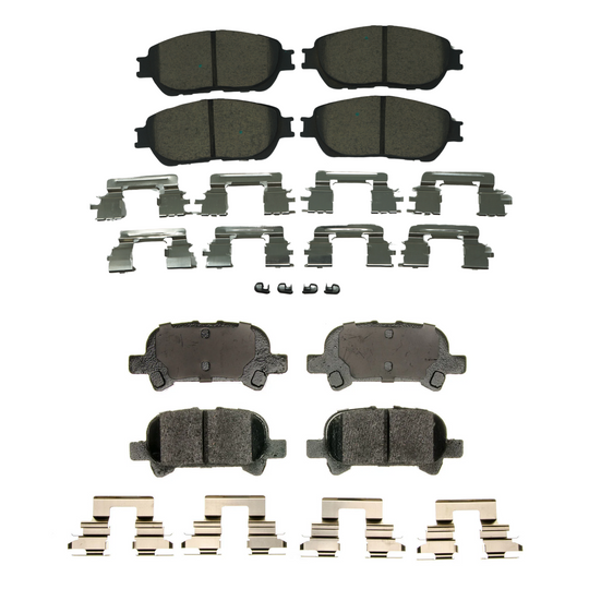 KPP13520 Bremex Front and Rear Ceramic Brake Pad Kit Bremex Canada
