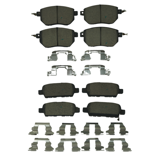 KPP13530 Bremex Front and Rear Ceramic Brake Pad Kit Bremex Canada