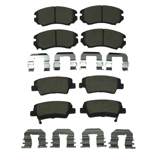 KPP13550 Bremex Front and Rear Ceramic Brake Pad Kit Bremex Canada