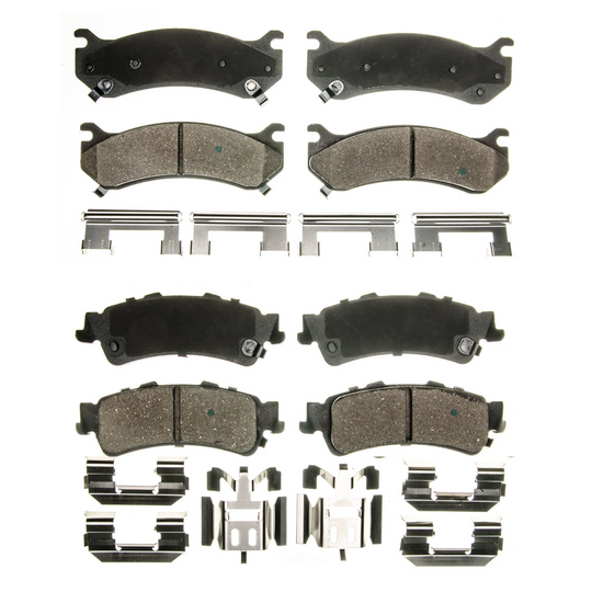 KPP13630 Bremex Front and Rear Ceramic Brake Pad Kit Bremex Canada