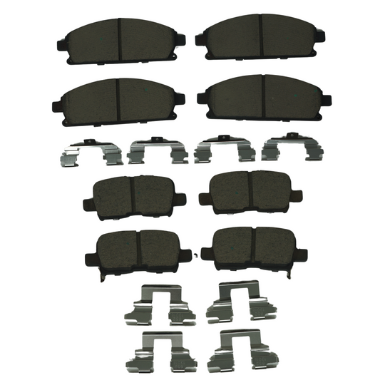 KPP13670 Bremex Front and Rear Ceramic Brake Pad Kit Bremex Canada