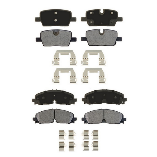 KPP13750 Bremex Front and Rear Ceramic Brake Pad Kit Bremex Canada