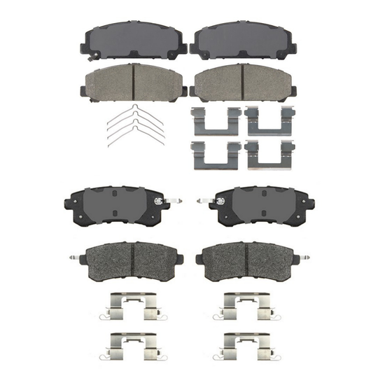 KPP13790 Bremex Front and Rear Ceramic Brake Pad Kit Bremex Canada