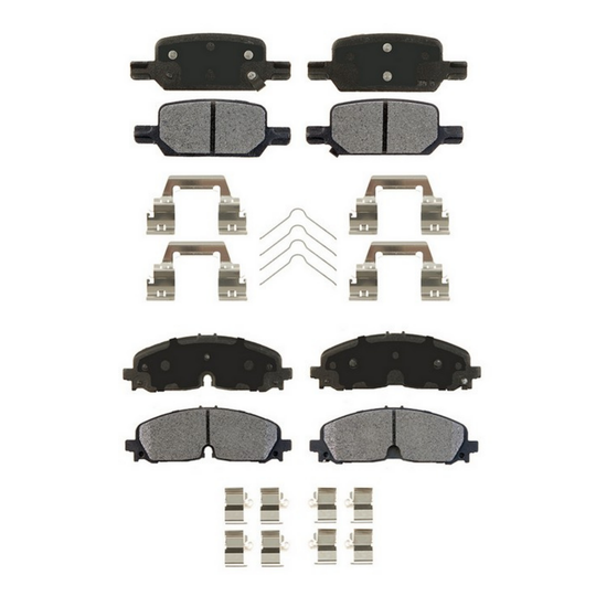 KPP13830 Bremex Front and Rear Ceramic Brake Pad Kit Bremex Canada