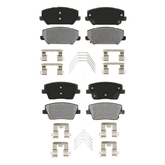 KPP13850 Bremex Front and Rear Ceramic Brake Pad Kit Bremex Canada