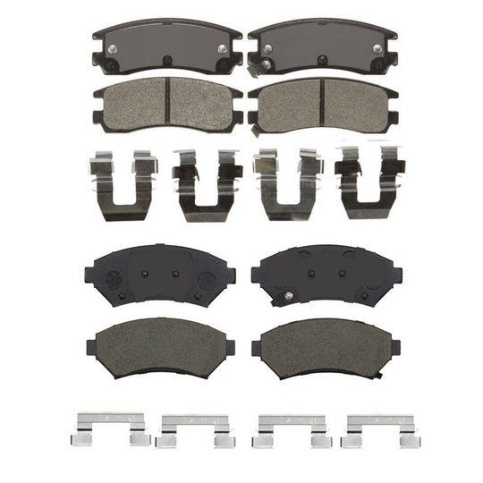 KPP13920 Bremex Premium Ceramic Front and Rear Brake Pad Kit Bremex Canada