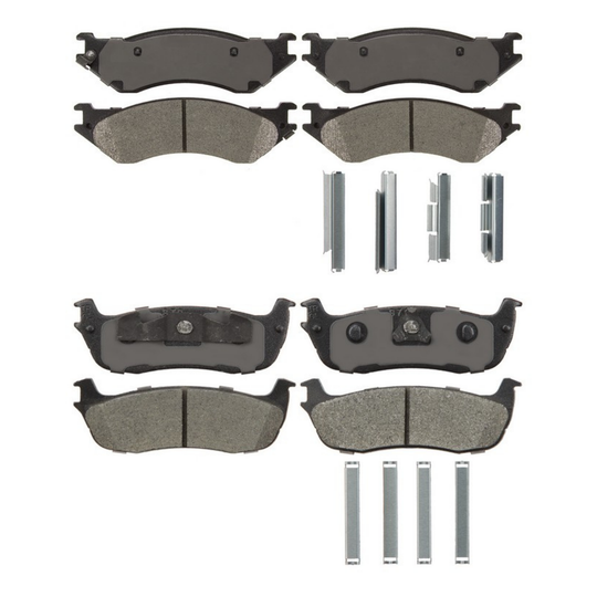 KPP13940 Bremex Premium Ceramic Front and Rear Brake Pad Kit Bremex Canada