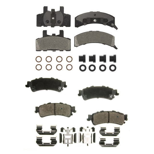 KPP13970 Bremex Premium Ceramic Front and Rear Brake Pad Kit Bremex Canada