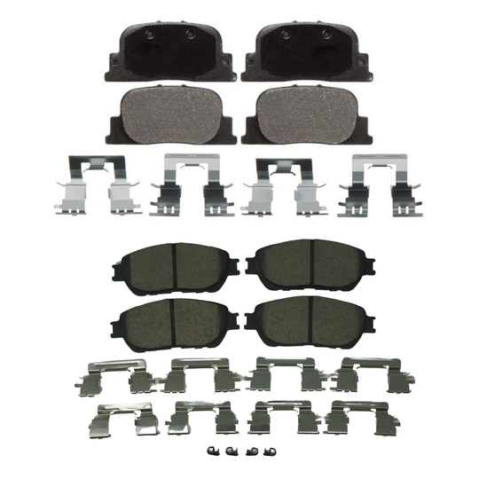 KPP14050 Bremex Premium Ceramic Front and Rear Brake Pad Kit Bremex Canada