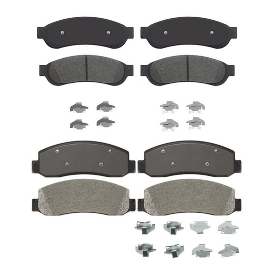 KPP14110 Bremex Premium Ceramic Front and Rear Brake Pad Kit Bremex Canada