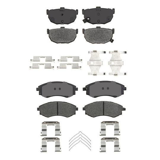 KPP14140 Bremex Premium Ceramic Front and Rear Brake Pad Kit Bremex Canada