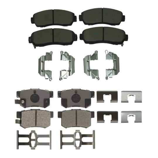KPP14200 Bremex Premium Ceramic Front and Rear Brake Pad Kit Bremex Canada