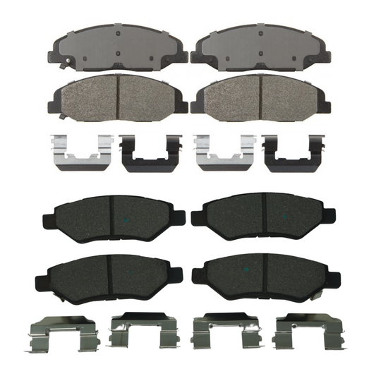 KPP14310 Bremex Premium Ceramic Front and Rear Brake Pad Kit Bremex Canada