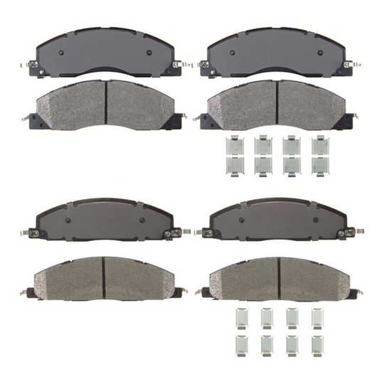 KPP14330 Bremex Premium Ceramic Front and Rear Brake Pad Kit Bremex Canada