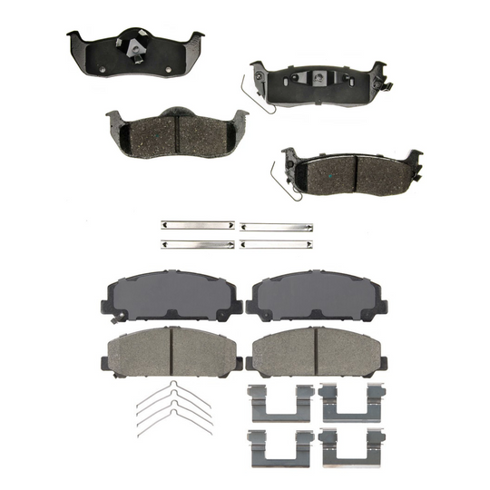 KPP14420 Bremex Premium Ceramic Front and Rear Brake Pad Kit Bremex Canada