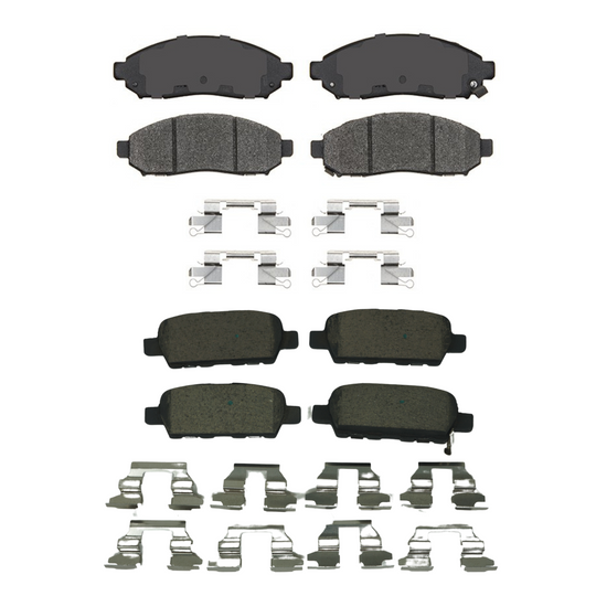 KPP14430 Bremex Premium Ceramic Front and Rear Brake Pad Kit Bremex Canada