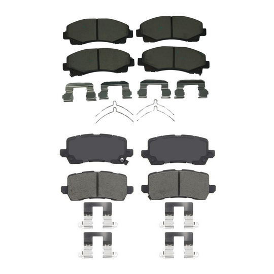 KPP14560 Bremex Premium Ceramic Front and Rear Brake Pad Kit Bremex Canada