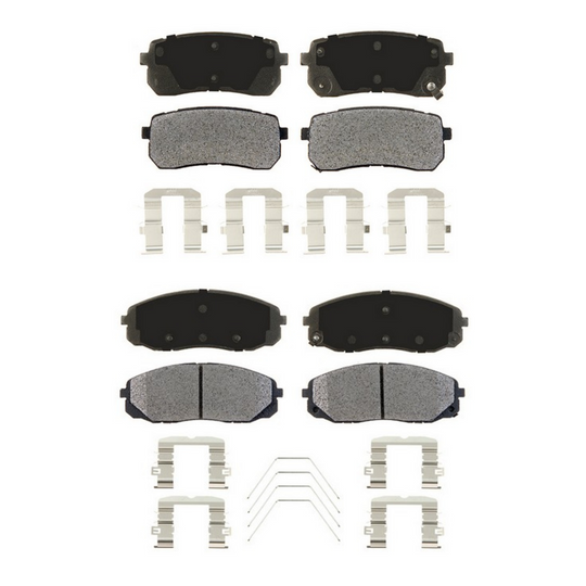 KPP14580 Bremex Premium Ceramic Front and Rear Brake Pad Kit Bremex Canada