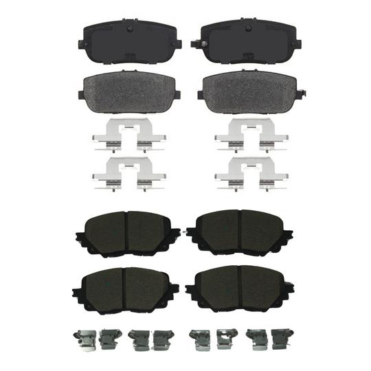 KPP14600 Bremex Premium Ceramic Front and Rear Brake Pad Kit Bremex Canada