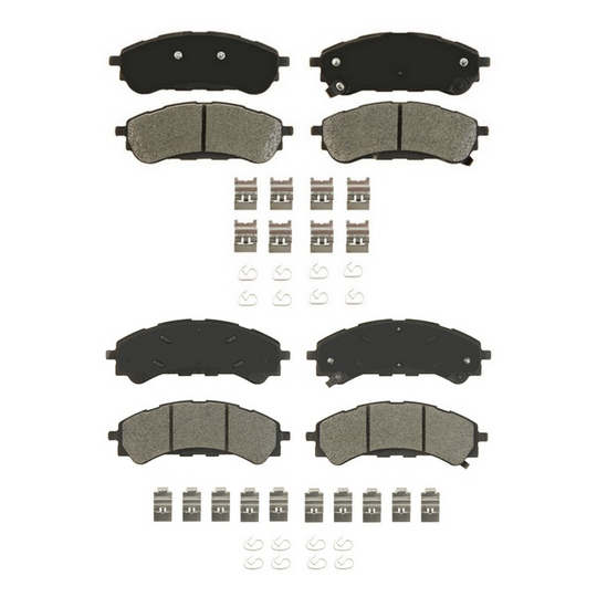 KPP14620 Bremex Premium Ceramic Front and Rear Brake Pad Kit Bremex Canada