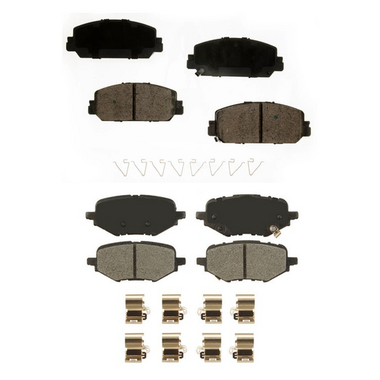 KPP14650 Bremex Premium Ceramic Front and Rear Brake Pad Kit Bremex Canada