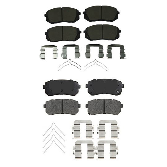 KPP14660 Bremex Premium Ceramic Front and Rear Brake Pad Kit Bremex Canada