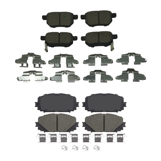 KPP14780 Bremex Premium Ceramic Front and Rear Brake Pad Kit Bremex Canada