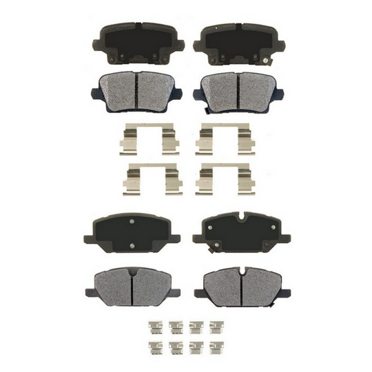 KPP14920 Bremex Premium Ceramic Front and Rear Brake Pad Kit Bremex Canada