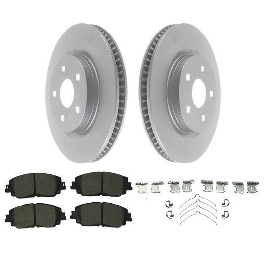 KPR10180 Bremex Premium ExoCoat Brake Pad and Rotors Disc Brake Kit Bremex Brakes
