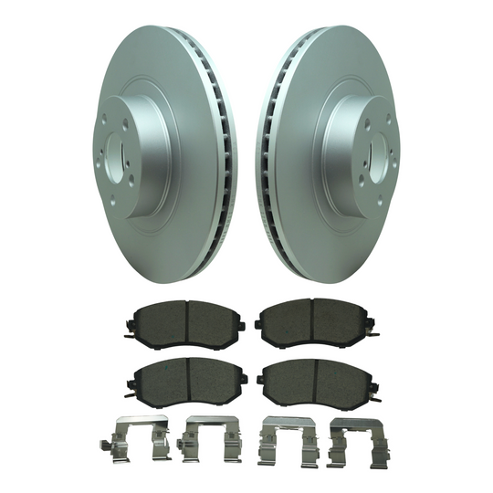 KPR10260 Bremex Premium ExoCoat Brake Pad and Rotors Disc Brake Kit Bremex Brakes