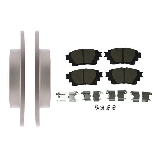 KPR10290 Bremex Premium ExoCoat Brake Pad and Rotors Disc Brake Kit Bremex Brakes