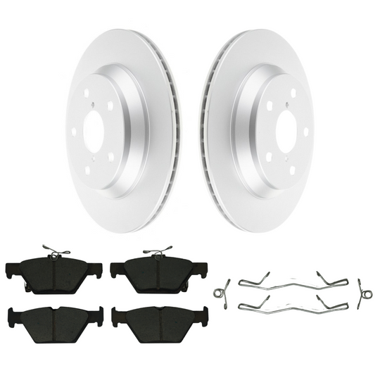 KPR10380 Bremex Premium ExoCoat Brake Pad and Rotors Disc Brake Kit Bremex Brakes
