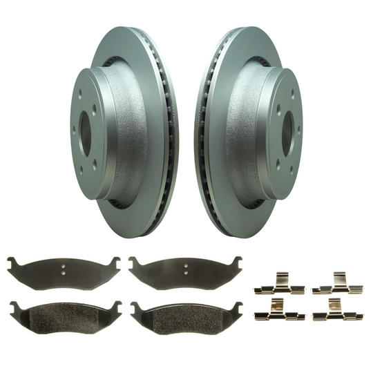 KPR10410 Bremex Premium ExoCoat Brake Pad and Rotors Disc Brake Kit Bremex Brakes
