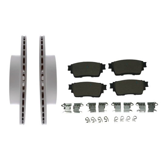 KPR10450 Bremex Premium ExoCoat Brake Pad and Rotors Disc Brake Kit Bremex Brakes