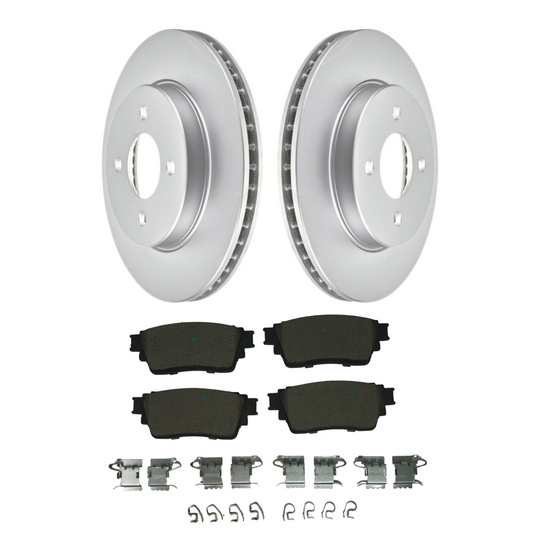 KPR10460 Bremex Premium ExoCoat Brake Pad and Rotors Disc Brake Kit Bremex Brakes