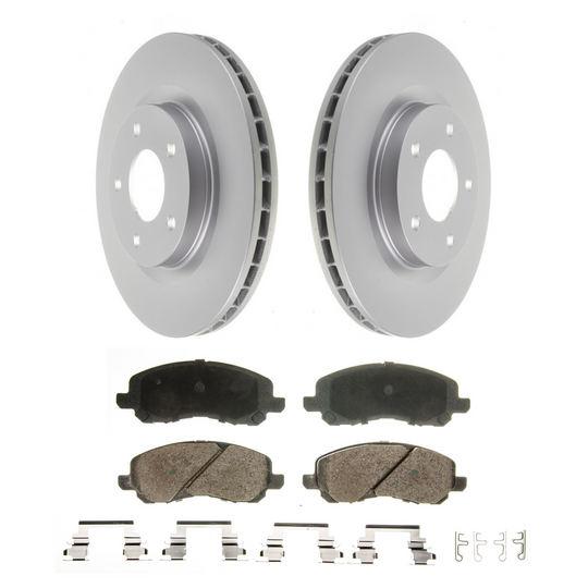 KPR10520 Bremex Premium ExoCoat Brake Pad and Rotors Disc Brake Kit Bremex Brakes