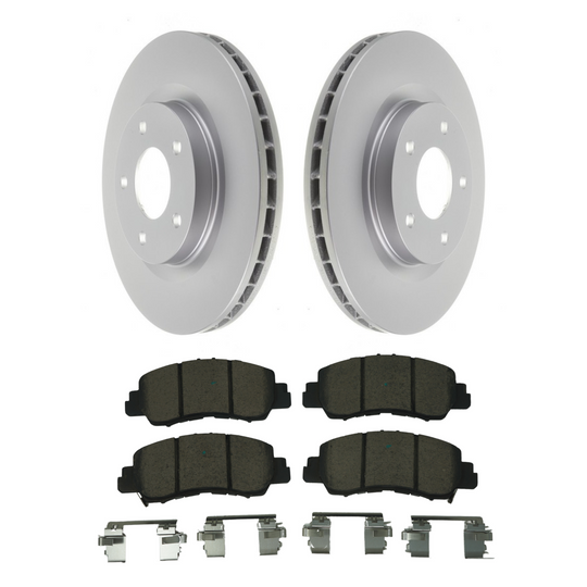 KPR10540 Bremex Premium ExoCoat Brake Pad and Rotors Disc Brake Kit Bremex Brakes