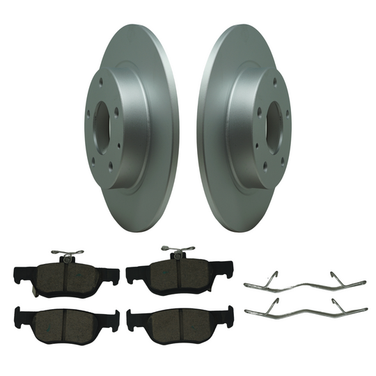 KPR10570 Bremex Premium ExoCoat Brake Pad and Rotors Disc Brake Kit Bremex Brakes