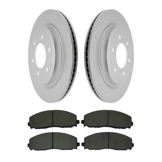 KPR10580 Bremex Premium ExoCoat Brake Pad and Rotors Disc Brake Kit Bremex Brakes