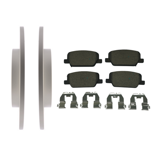 KPR10610 Bremex Premium ExoCoat Brake Pad and Rotors Disc Brake Kit Bremex Brakes