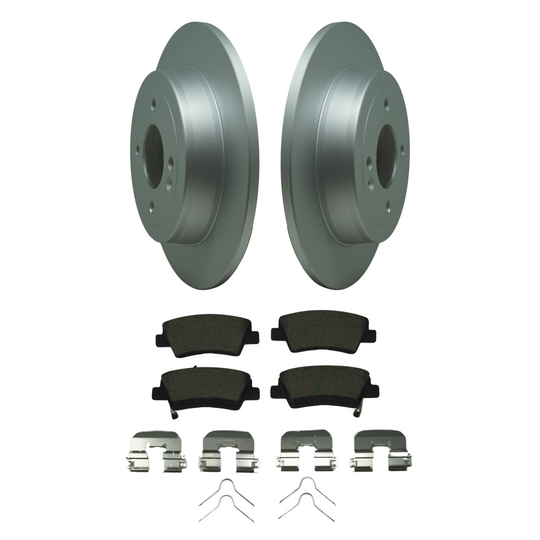 KPR10660 Bremex Premium ExoCoat Brake Pad and Rotors Disc Brake Kit Bremex Brakes