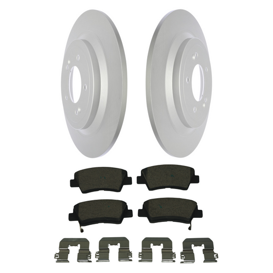 KPR10760 Bremex Premium ExoCoat Brake Pad and Rotors Disc Brake Kit Bremex Brakes