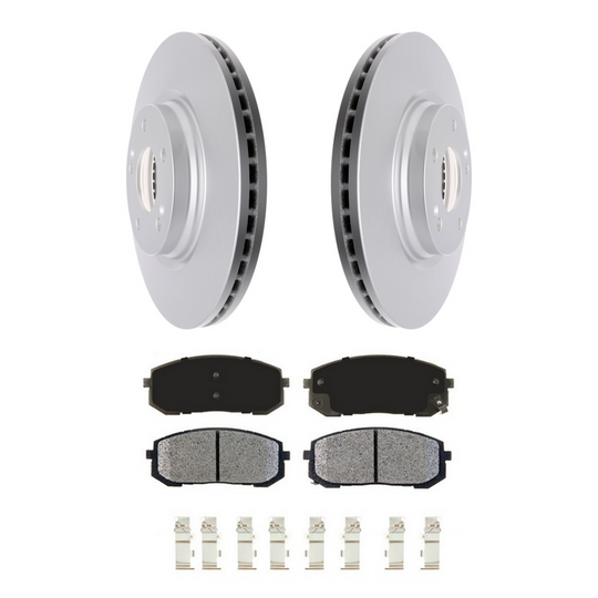 KPR10800 Bremex Premium ExoCoat Brake Pad and Rotors Disc Brake Kit Bremex Brakes